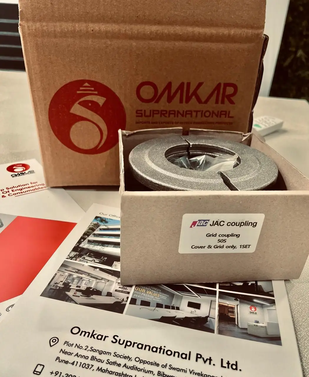 Omkarsupra Partners with JAC Couplings, South Korea